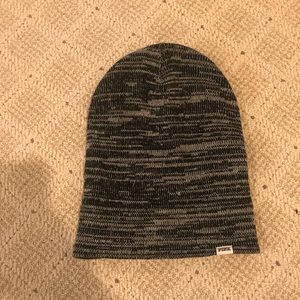 VS pink grey beanie